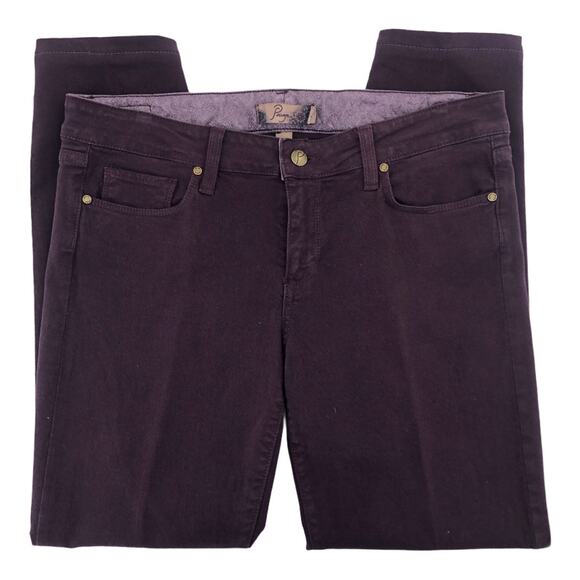 Paige (31x27) American VINTAGE Y2K Skyline Skinny Ankle Purple Mid Rise Jeans - Picture 2 of 6